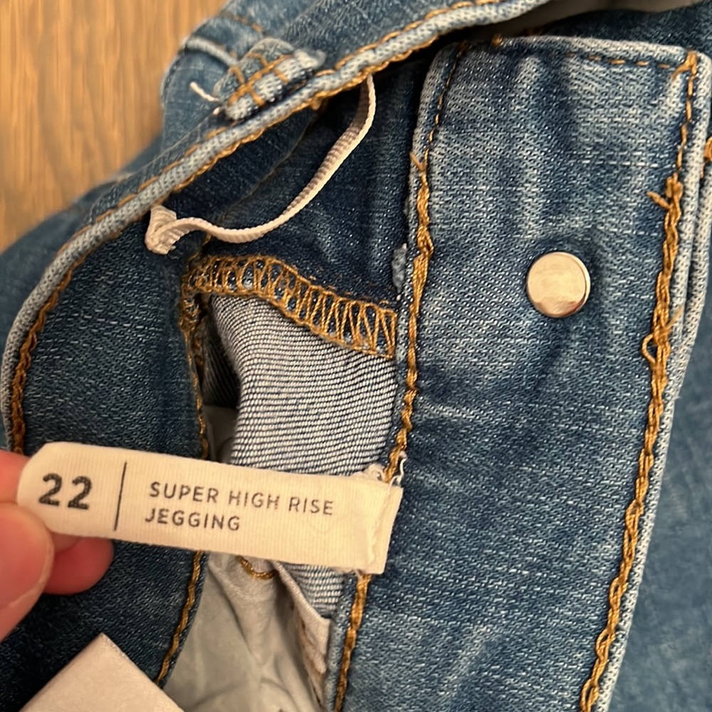 PacSun Distressed High Rise Jeggings - Picture 4 of 6